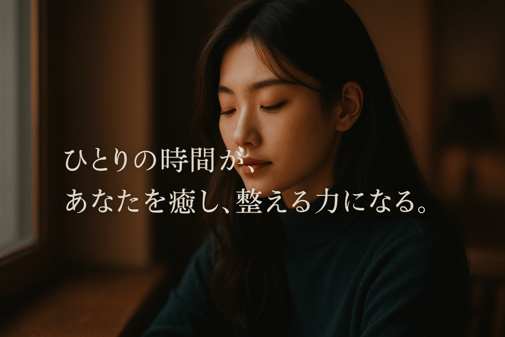 孤独に悩むすべての人へ──科学的に「一人の時間」を整える7日間メソッドをnoteで公開しました